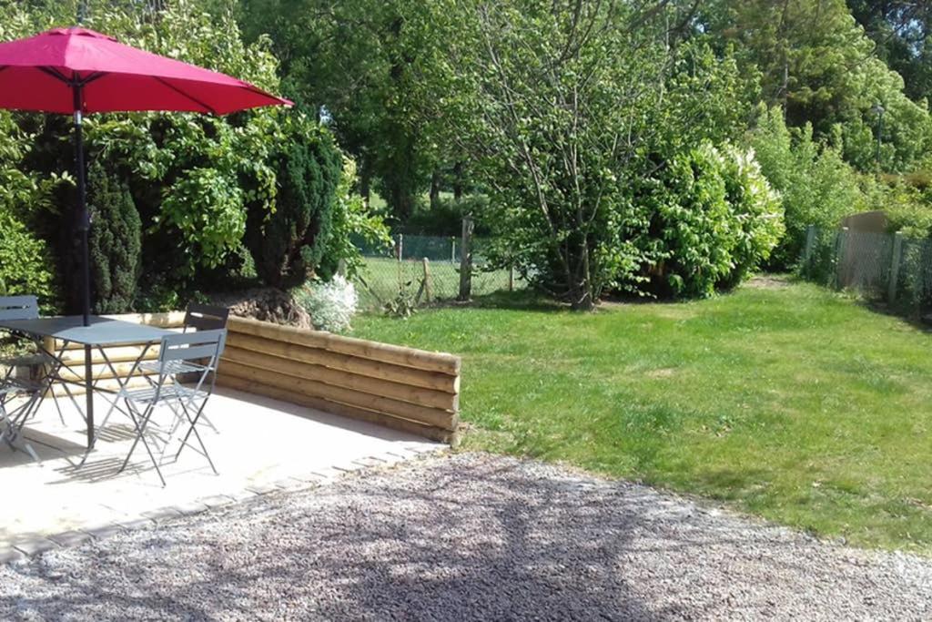 Charmante Maison Pres De Dieppe Offranville エクステリア 写真